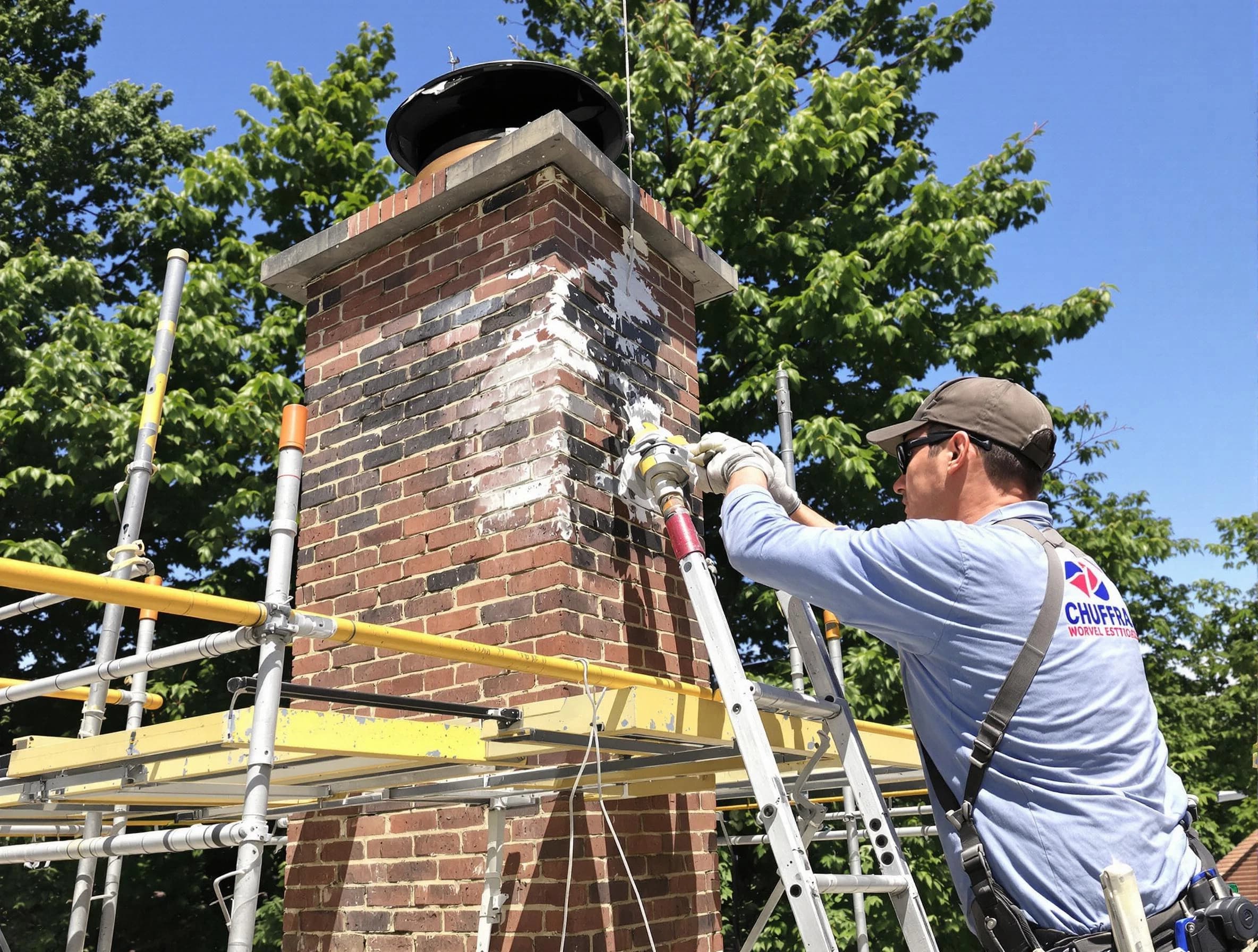 Structural chimney repair by Clarkstown Chimney Sweep in Clarkstown, NY