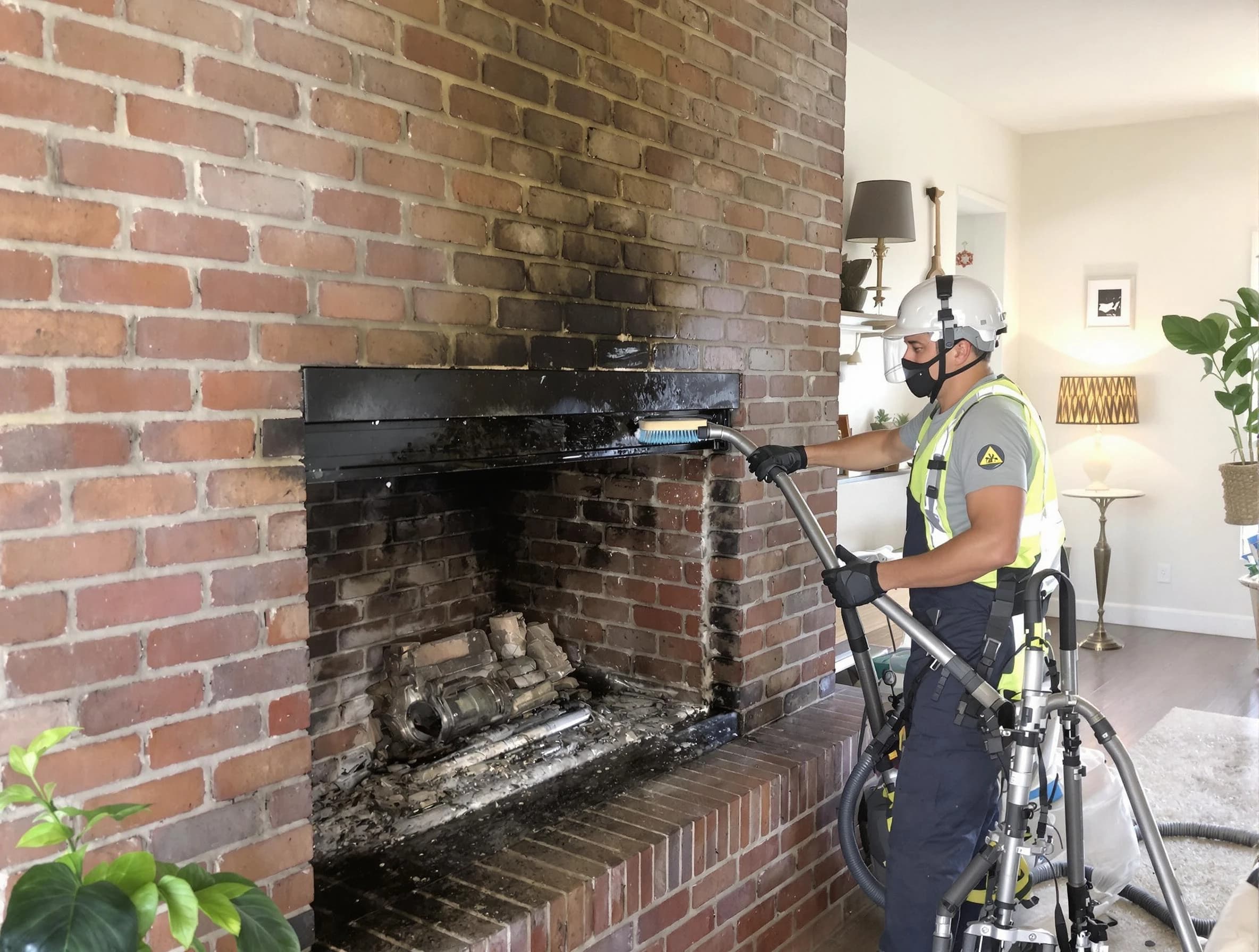 Clarkstown Chimney Sweep providing fireplace cleaning services in Clarkstown, NY