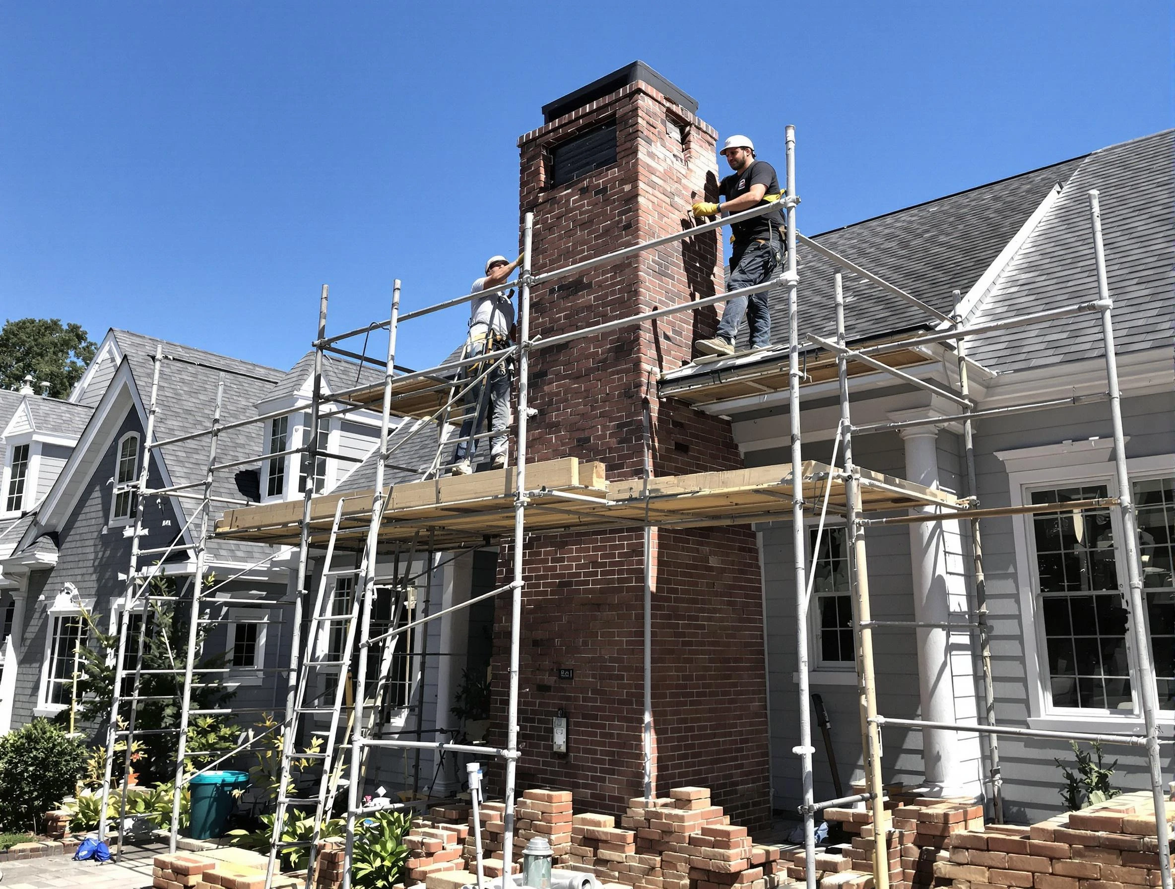 Chimney Rebuilding in Clarkstown
