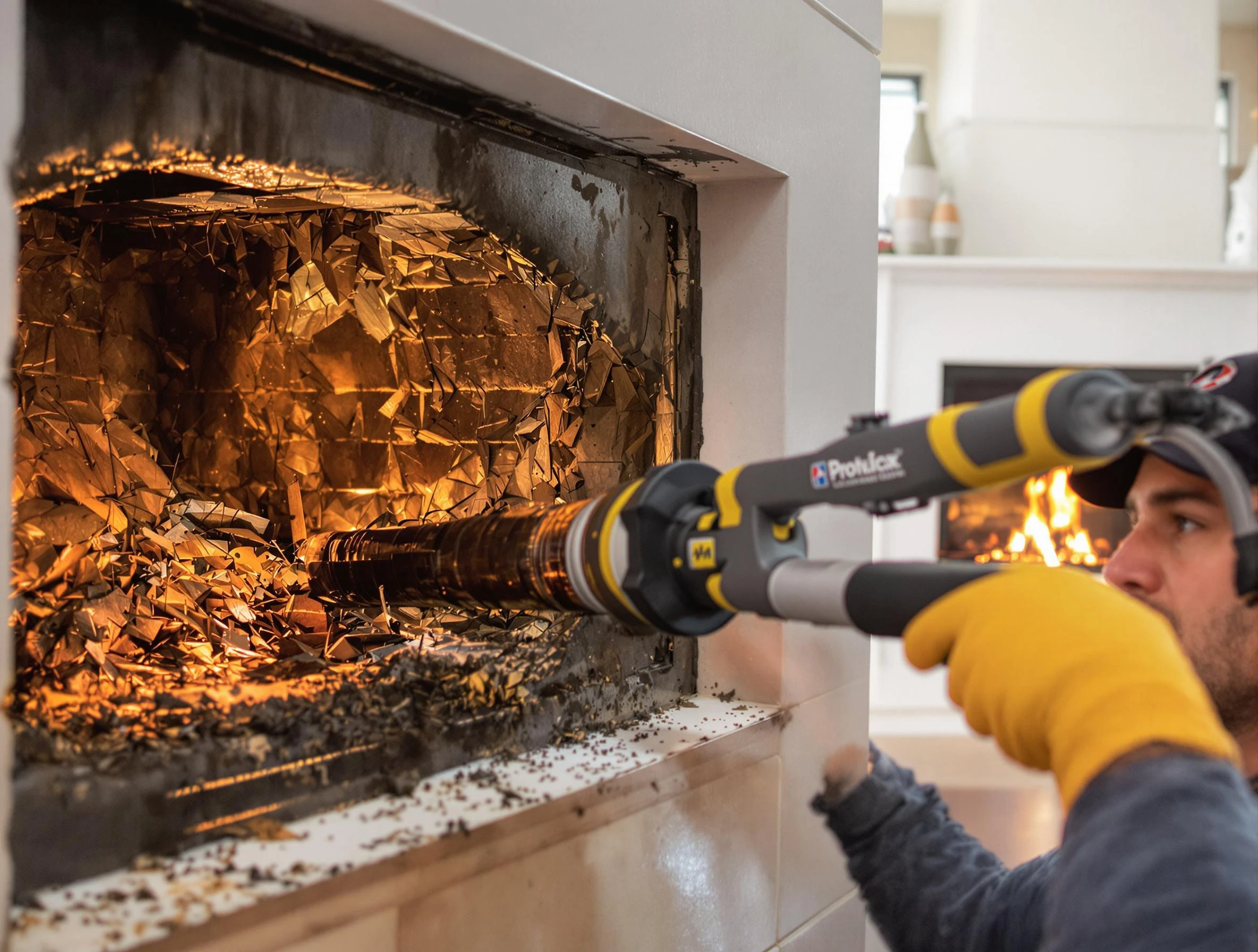 Professional chimney cleaning by Clarkstown Chimney Sweep in Clarkstown, NY